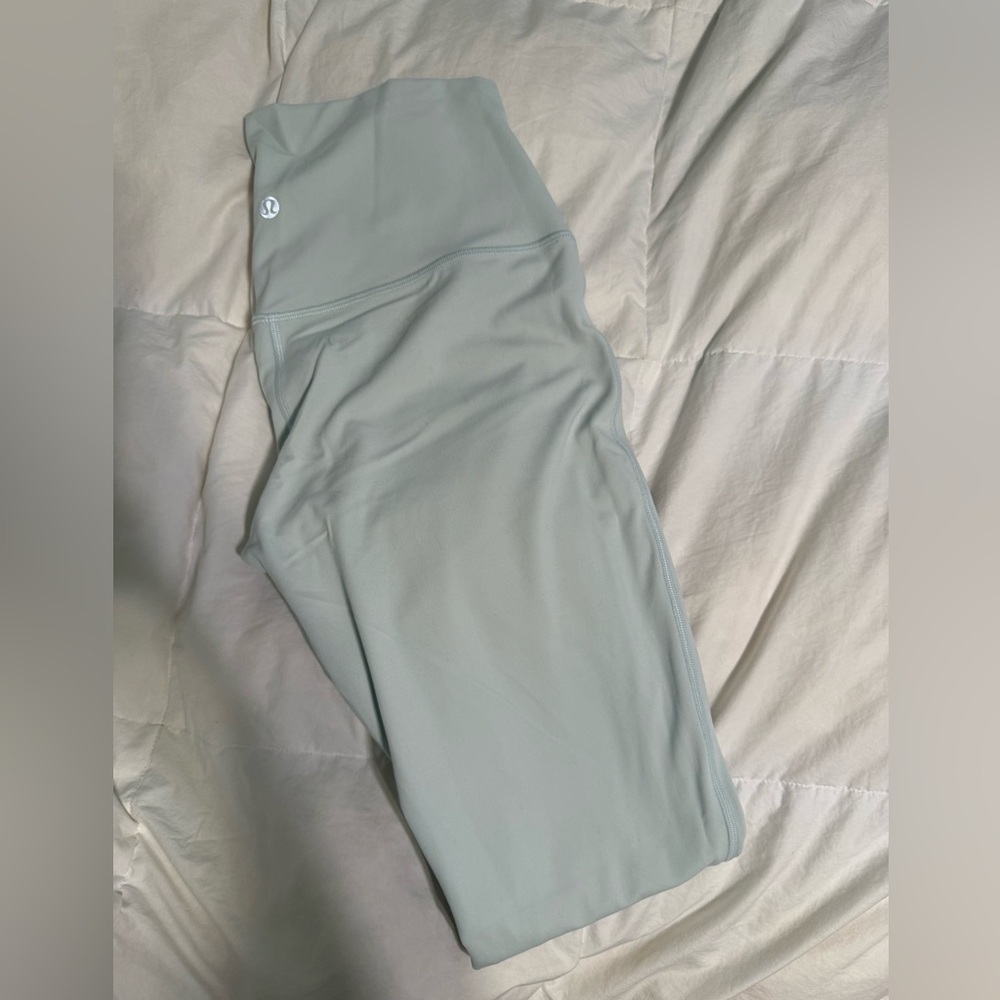 Lululemon align light blue leggings size 8